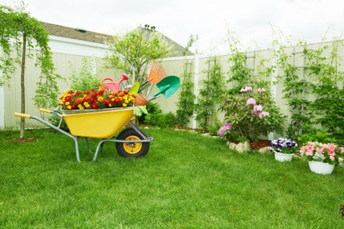 Beautifully landscaped garden in Manly by professional gardeners